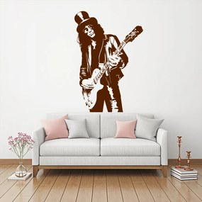 Veselá Stena Samolepka Slash Farba: hnědá, Veľkosť: 80 x 55 cm