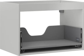 Mexen Box-A, závesná skrinka 70 cm, 1 zásuvka, sivá matná, 91AX0-0700-470-1-62