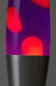 Rabalux 76106 dekoratívna lávová stolná LED lampa Lollipop3, fialová