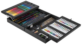 crelando®  Kufrík na maľovanie Premium, 174-dielna súprava  (100395081)