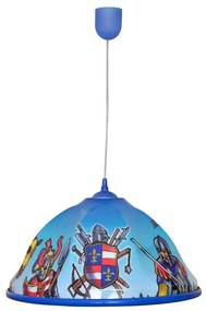 Detský luster na lanku KNIGHT 1xE27/15W/230V