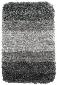 Kúpeľňový koberček 50x80cm šedé pruhy