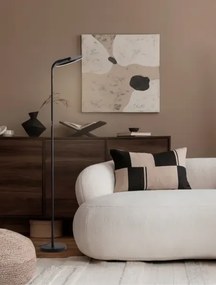 LED čierna stojaca lampa Sinkro 2