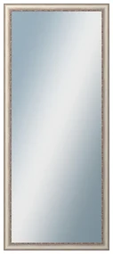 DANTIK - Zrkadlo v rámu, rozmer s rámom 60x140 cm z lišty PROVENCE biela (2652)
