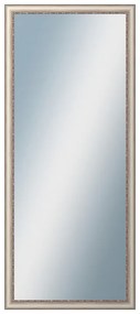 DANTIK - Zrkadlo v rámu, rozmer s rámom 60x140 cm z lišty PROVENCE biela (2652)
