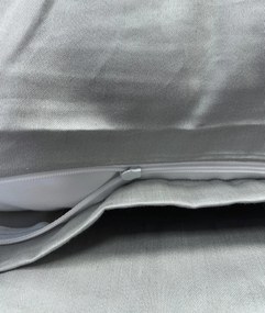 Obliečky bavlnený satén exclusive Modern sivé 200x140cm+90x70cm TiaHome