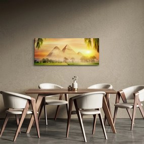 Obraz - Pyramídy (120x50 cm)