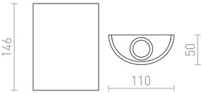 RED - Design Rendl - R12592 - LED Nástenné svietidlo DAFFY LED/6W/230V biela