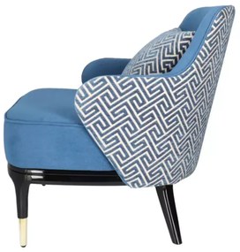 SHEFFIELD ČALÚNENÉ KRESLO blue