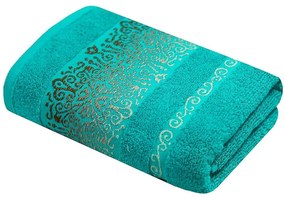 Uterák Arabesca 70x140 morská (500GSM)