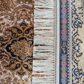Koberec Exkluzívny Qum Silk 02 modrý