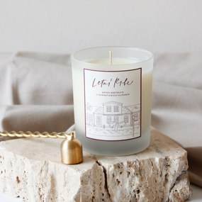 Bella Rose Ručne liata sójová sviečka Letní Ribe 220 g