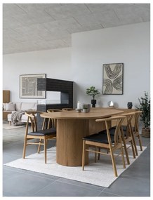 Jedálenský stôl v dekore topoľa 100x210 cm Boavista – House Nordic