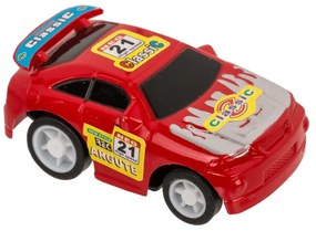 475919 Mini závodné autíčko pre deti - Pull Back 5,5x4 cm Červená