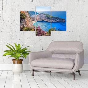 Obraz - Pláž Navagio, Grécko (90x60 cm)