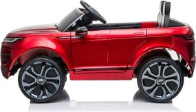 LEAN CARS Range Rover Evoque Červený lakovaný automobil na batérie