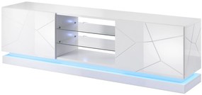 Cama Biely stolík pod TV Qiu 200