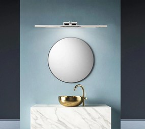 Toolight Rea - Toolight, LED kúpeľňové svietidlo nad zrkadlo 15W 106CM APP367-1W, chróm, OSW-08433
