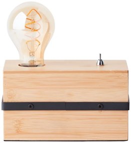Brilliant - Stolná lampa BENNY 1xE27/40W/230V bambus