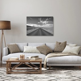 Sklenený obraz diaľnice (70x50 cm)