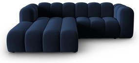 Tmavomodrá rohová pohovka (ľavý roh) Lupine – Micadoni Home