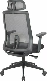 SI Q-058 otočná stolička čierna