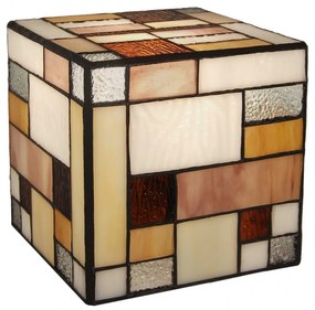 Nočná lampa Tiffany MATRIX 15*15