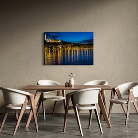 Obraz nočného mesta (90x60 cm)