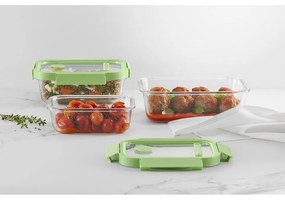 Potravinové škatuľky v súprave 3 ks – Lékué