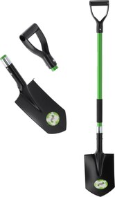 Garden Line Ostrá lopata so sklenenou rukoväťou 120 cm