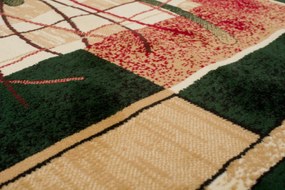 TA Koberec 5118B ZELENÝ ATLAS PP Rozmer: 60x100 cm