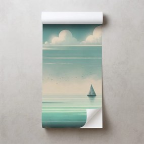 Samolepiaca tapeta maják na pokojnom mori