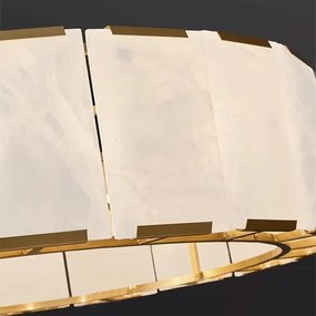 Toolight Toolight, stropné svietidlo 60cm 6xE14, APP1797-8CP, zlatá matná, OSW-04569