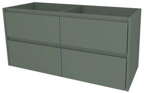 Mereo, Mereo Opto, kúpeľňová skrinka 121 cm, Multidecor, Zelená Verde, MER-CN993SZEV1