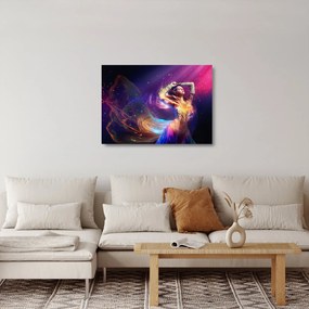 Sklenený obraz - mystické ženy (70x50 cm)