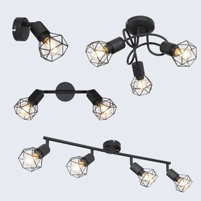 Brilagi - Prisadený luster CAGE 3xE14/40W/230V