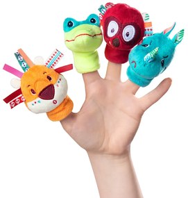 Lilliputiens - prstové bábky - zvieratká z džungle