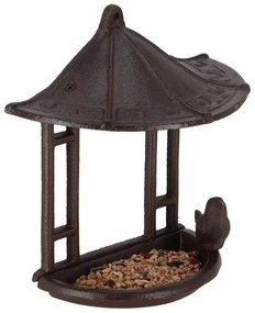 Závesné liatinové kŕmidlo Esschert Design, výška 24,4 cm