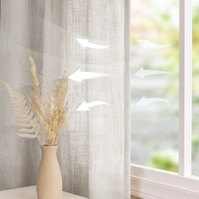 Krémovobiely záves 140x270 cm Valeta – Restilo