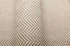 Šnúrkový obojstranný behúň Brussels 205681/10610 Linen krémový / béžový