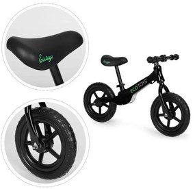 ECOTOYS Detské odrážadlo Black