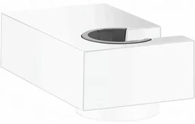 Držiak sprchy Hansgrohe Porter E na stenu biely matný 28387700