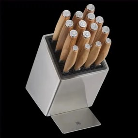 WMF - 6-dielna sada kuchynských nožov s blokom GRAND WOOD