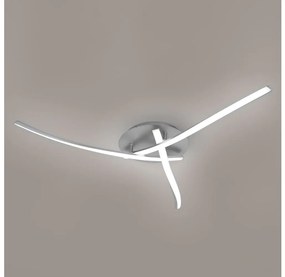 Brilagi - LED Stropné svietidlo STRIPES LED/24W/230V strieborná BG0603