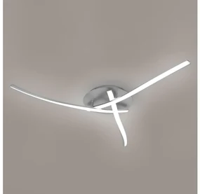 Brilagi - LED Stropné svietidlo STRIPES LED/24W/230V strieborná BG0603