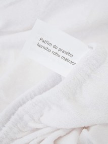 Froté plachta 220 × 200 cm - biela