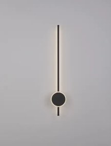 Dizajnové nástenné svietidlo Clock 80