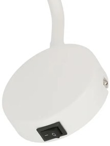 Nástenná lampička TINA 1xGU10/15W/230V biela