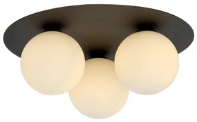 Stropné svietidlo SOLAR 3xE14/10W/230V čierna/biela