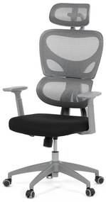 BONTEC Kancelárska stolička, hojdací mechanizmus, čierna, KA-K2081 BK Farba: Šedá